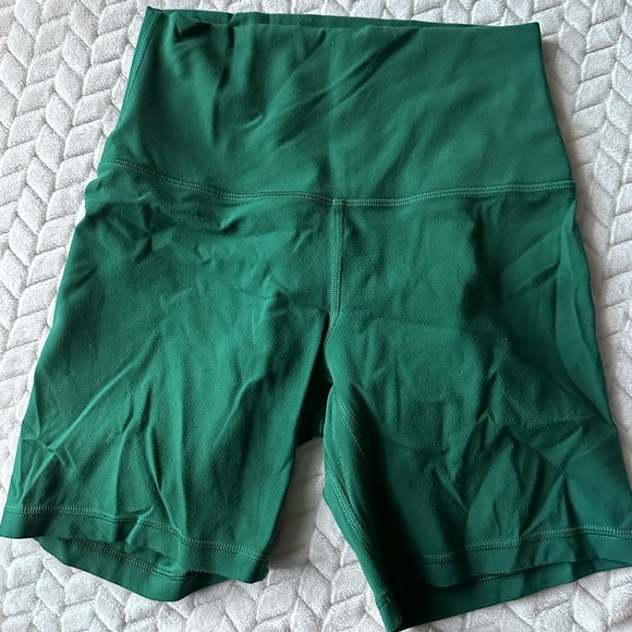 Lululemon Align High-Rise Short 6" Everglade Green Size 4 - Picture 4 of 7